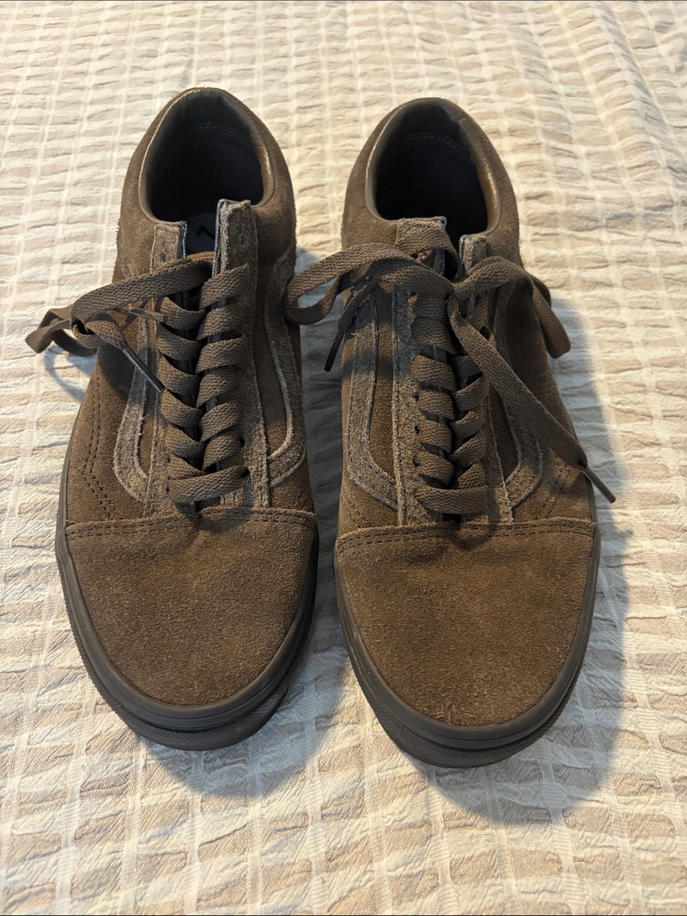 Vans Men's Suede Low-Top Sneakers - Brown